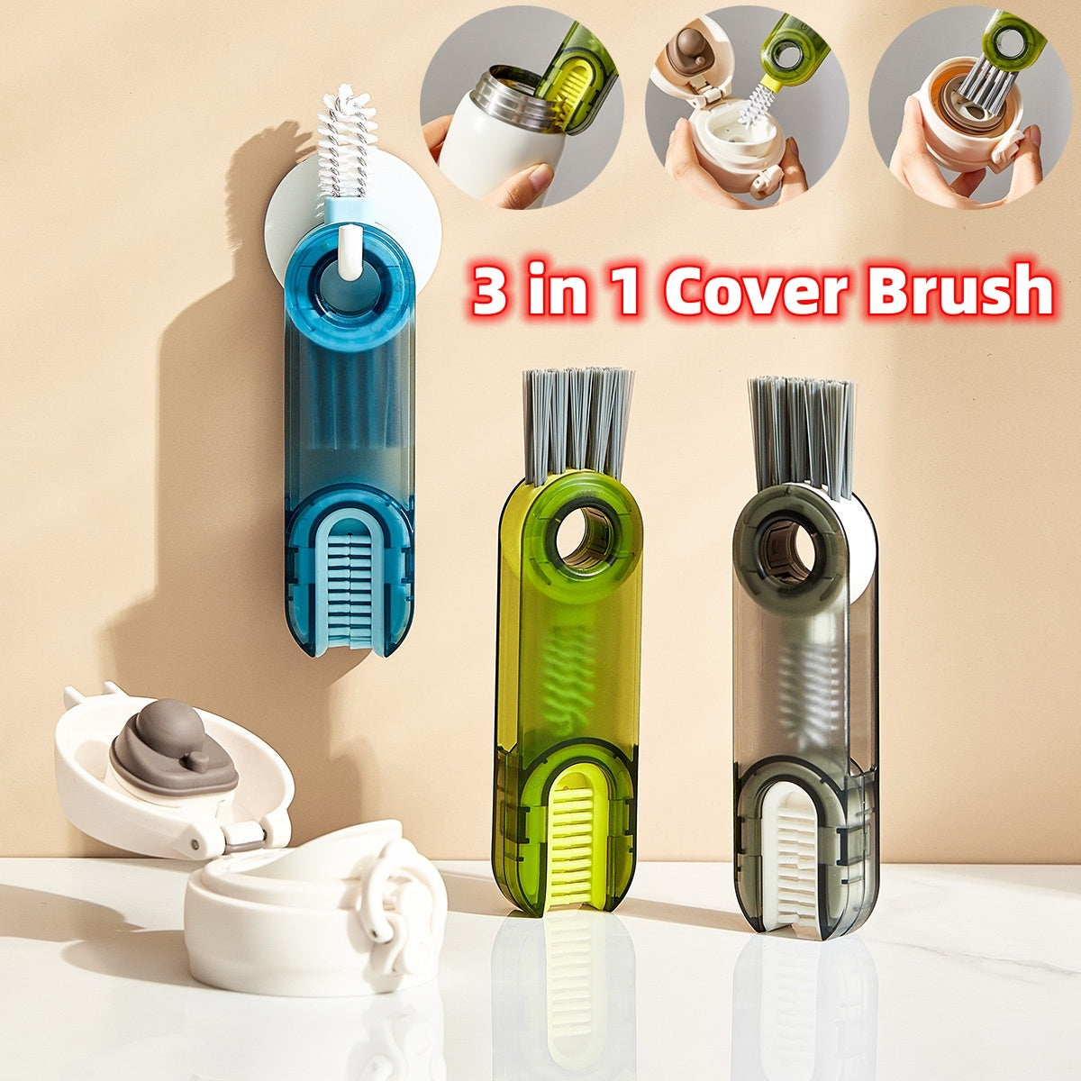 Multi-Functional Cleaning Brush